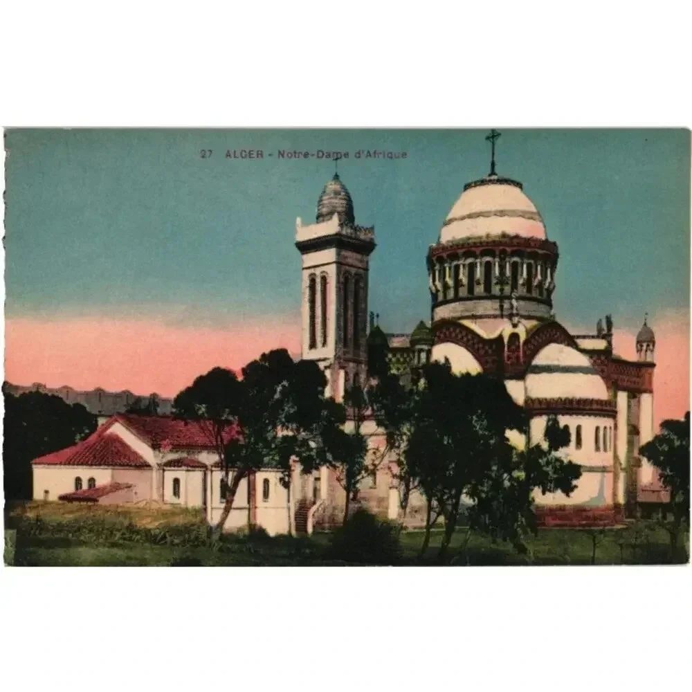 27 Alger Notre Dame D'afrique Postcard